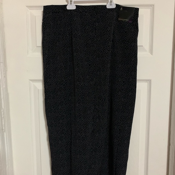 Banana Republic Ruched Midi Skirt Size 8 - Picture 2 of 4